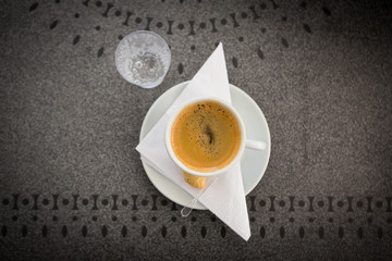 Traditional Brazilian coffee.