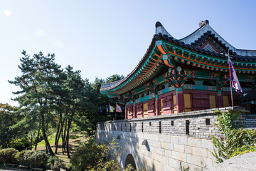 Gwangseongbo Fortress is a military defense facility during the Joseon Dynasty.