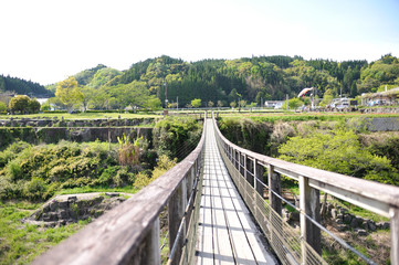 Fototapeta na wymiar 原尻の滝