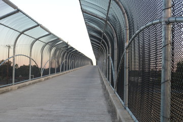 Bike Bridge over Highway