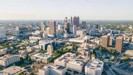 Downtown Atlanta Skyline April 2019