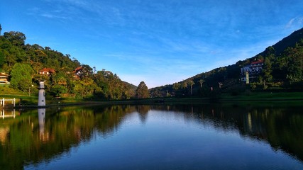 Fototapeta premium Tarde no lago