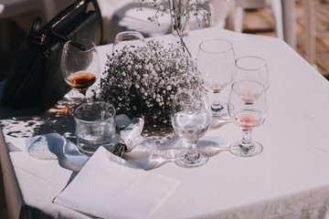 elegant table setting