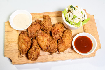 Alitas fritas