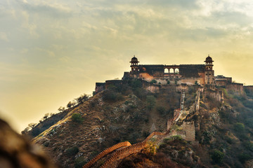 Jaigarh Fort in Amber. Jaipur. India