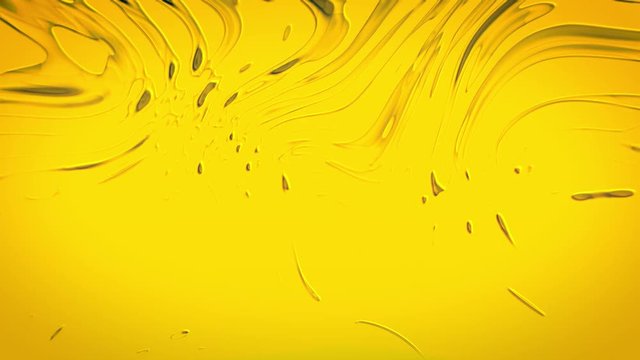 yellow background with drops of water
