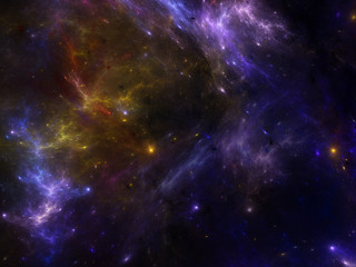 Obraz na płótnie Canvas space nebula