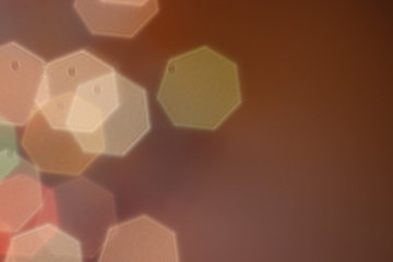 A beauty colorful bokeh effect background.
