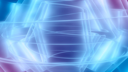 Awesome abstract blur background. Light waves. 3D rendering