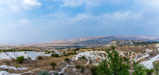Fototapeta na wymiar Panorama of hills