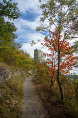 Hinauf zum Jenaer Fuchsturm