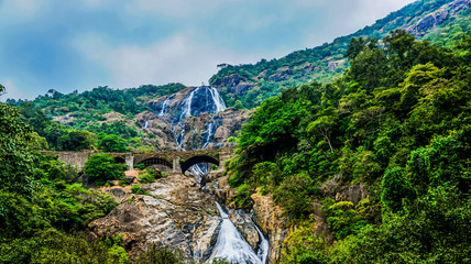 dudhsagar waterfall