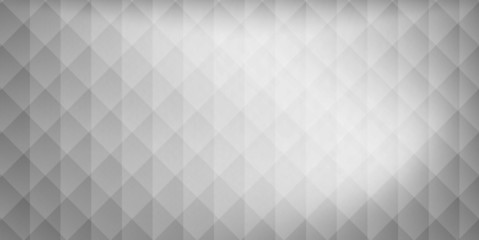 Abstract polygonal design with gray gradient background Vector