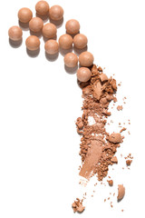 Cosmetic swatch.