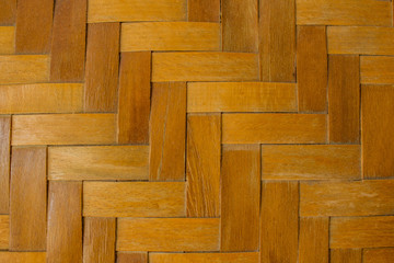 Hardwood parquet floors on the background.The binding of wooden planks