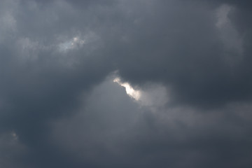 clouds in the sky