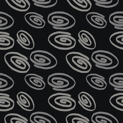 seamless pattern with abstract circles