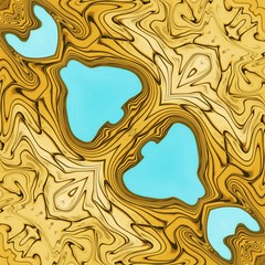 Abstract design pattern in rich golden colors. Luxury backdrop template for cards, banners, invitations and all printed production. Tile and cloth decor element. Creative background for web ideas. 