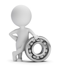 3d small people - ball bearing
