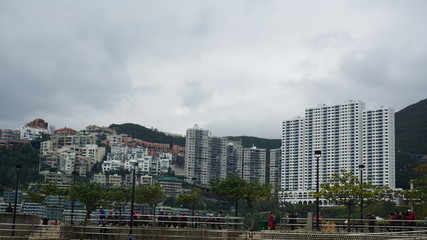A high-rise buildings in the city 