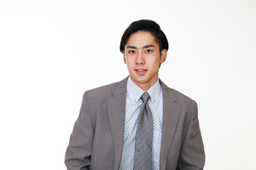 笑顔のビジネスマン