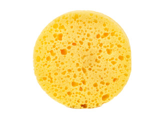 Yellow round sponge