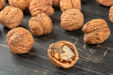 Walnuts in shell