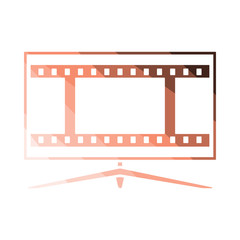 Cinema TV screen icon
