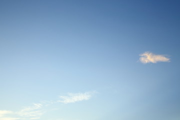 clear blue sky background