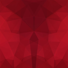 Fototapeta na wymiar Abstract background consisting of red triangles. Geometric design for business presentations or web template banner flyer. Vector illustration