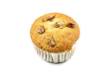 Banana cupcake or banana muffin.