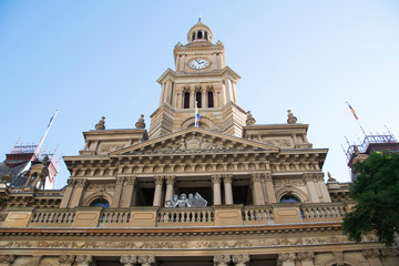 Fototapeta na wymiar Sydney town hall