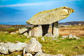 The Kilclooney Dolmen is neolithic monument dating back to 4000 to 3000 BC between Ardara and...