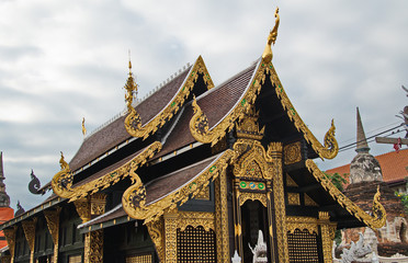 Fototapeta na wymiar Northern Thailand temple