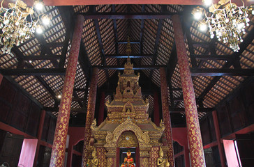 Fototapeta na wymiar Northern Thailand temple