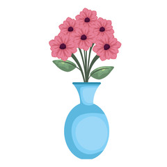 vase with roses icon