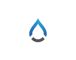 water drop Logo Template