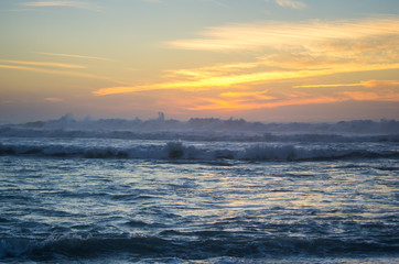 The coast of Atlantic ocean