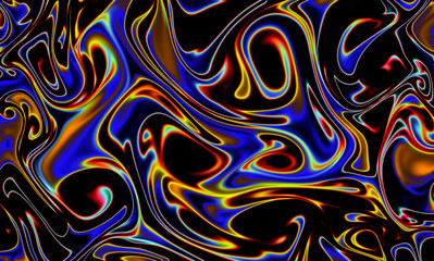 Magic space texture, pattern, looks like colorful smoke with beautiful little stars