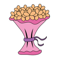 bouquet of flowers icon