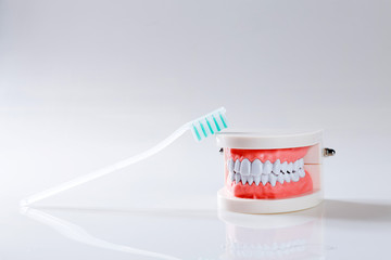 Dental concept healthy equipment tools dental care
