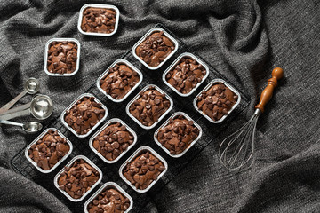 fudge brownie sweet dessert cause of fat but delicious
