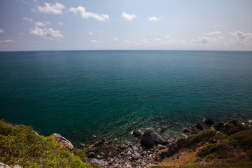The snorkelling famous place of Koh Kam Island National Park where near to Sattahip, Chonburi, Thailand