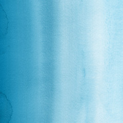 Obraz premium Colorful winter blue ink and watercolor textures on white paper background. Paint leaks and ombre effects. Hand painted abstract image. Deep sea.