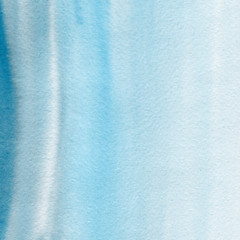 Obraz premium Colorful winter blue ink and watercolor textures on white paper background. Paint leaks and ombre effects. Hand painted abstract image. Deep sea.