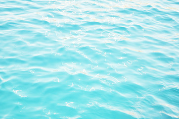 Abstract blue sea water for background, nature background concept. - Image