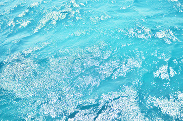 Abstract blue sea water for background, nature background concept. - Image