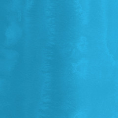 Colorful winter blue ink and watercolor textures on white paper background. Paint leaks and ombre effects. Hand painted abstract image. Deep sea.