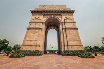 Fototapeta premium The India Gate war memorial in New Delhi, India