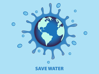World water day vector
